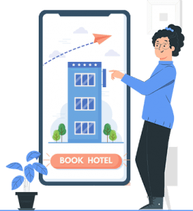 Develop a hotel booking