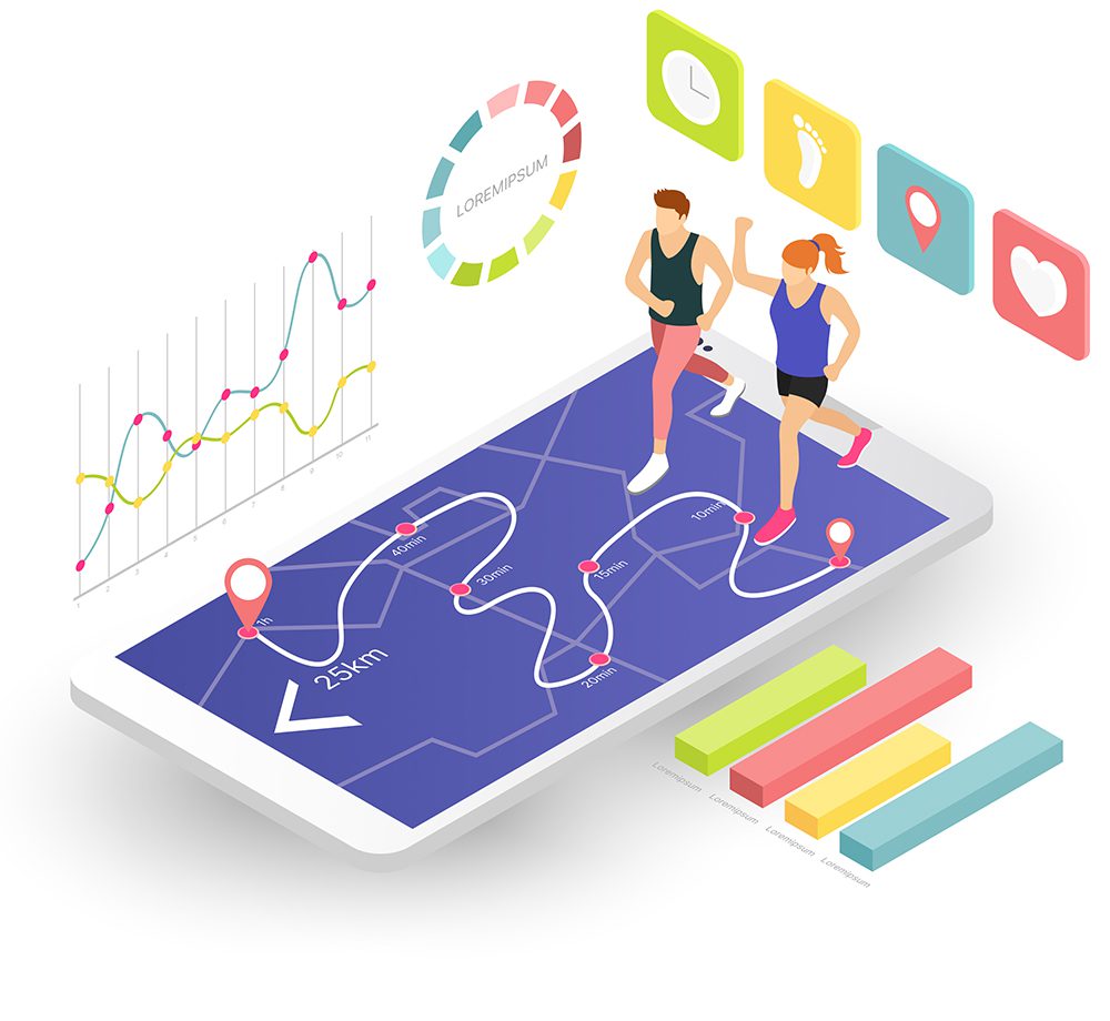 What is the meaning of the fitness app