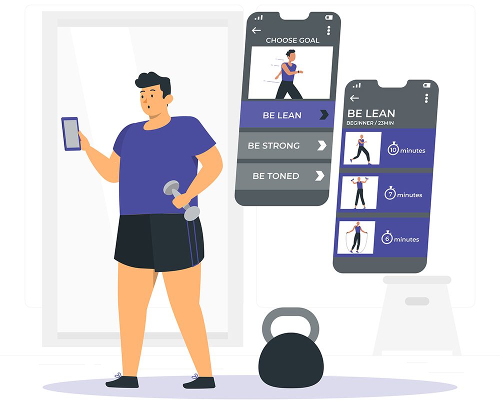 Workout and exercise apps