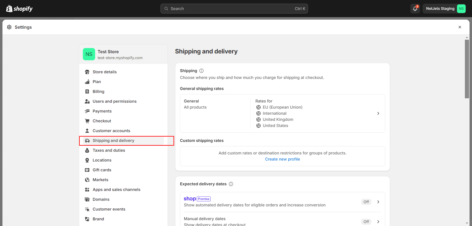 11_Set up your shipping methods