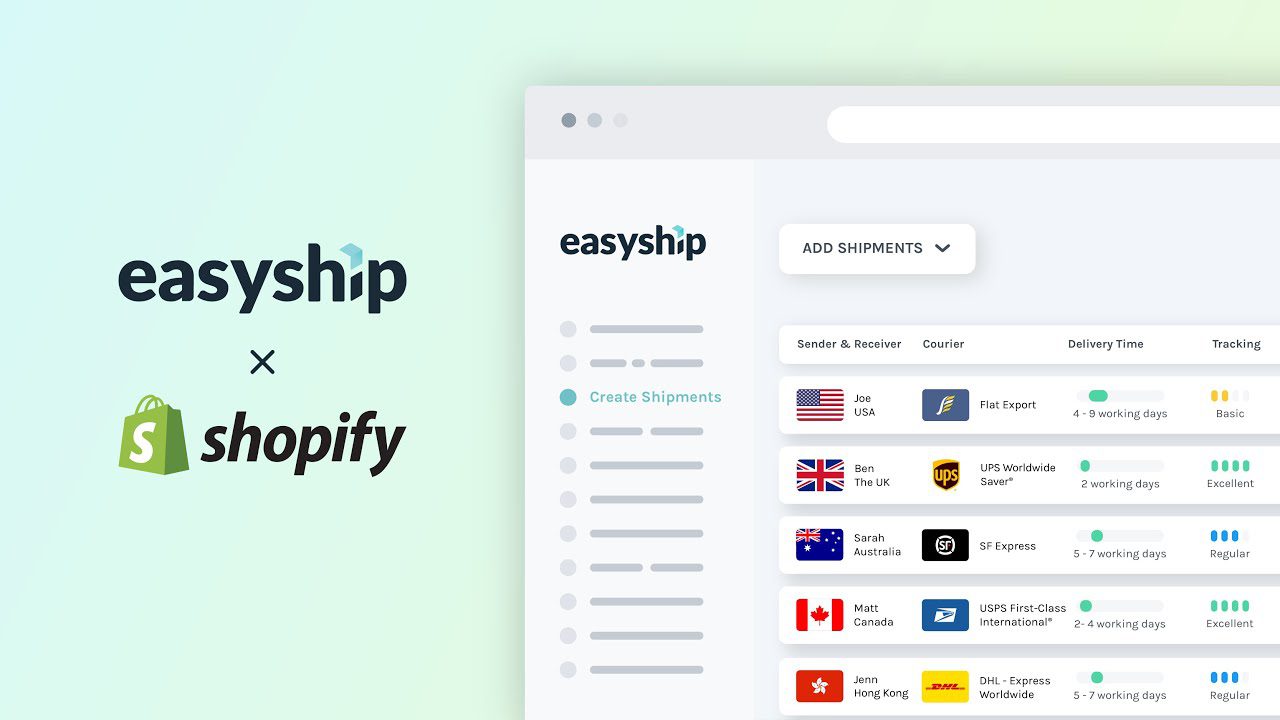 EasyShip for Shopify