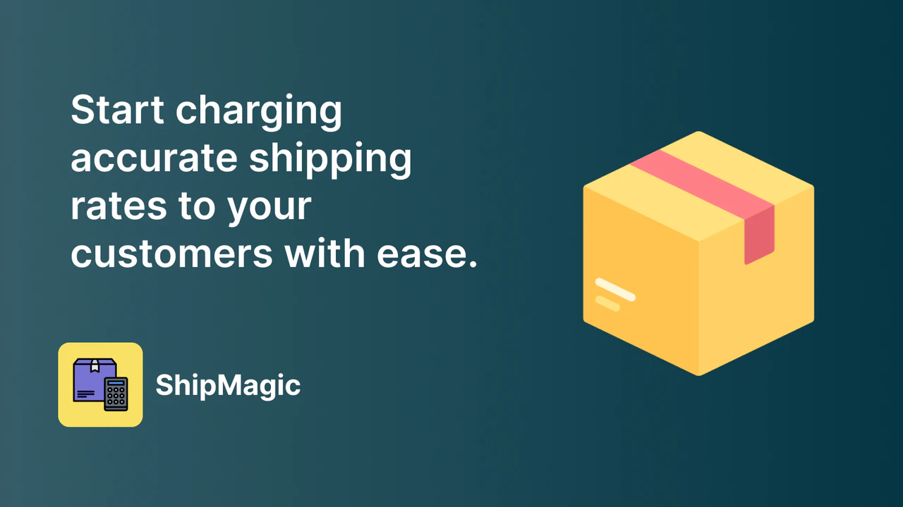 ShipMagic shipping rate calculator