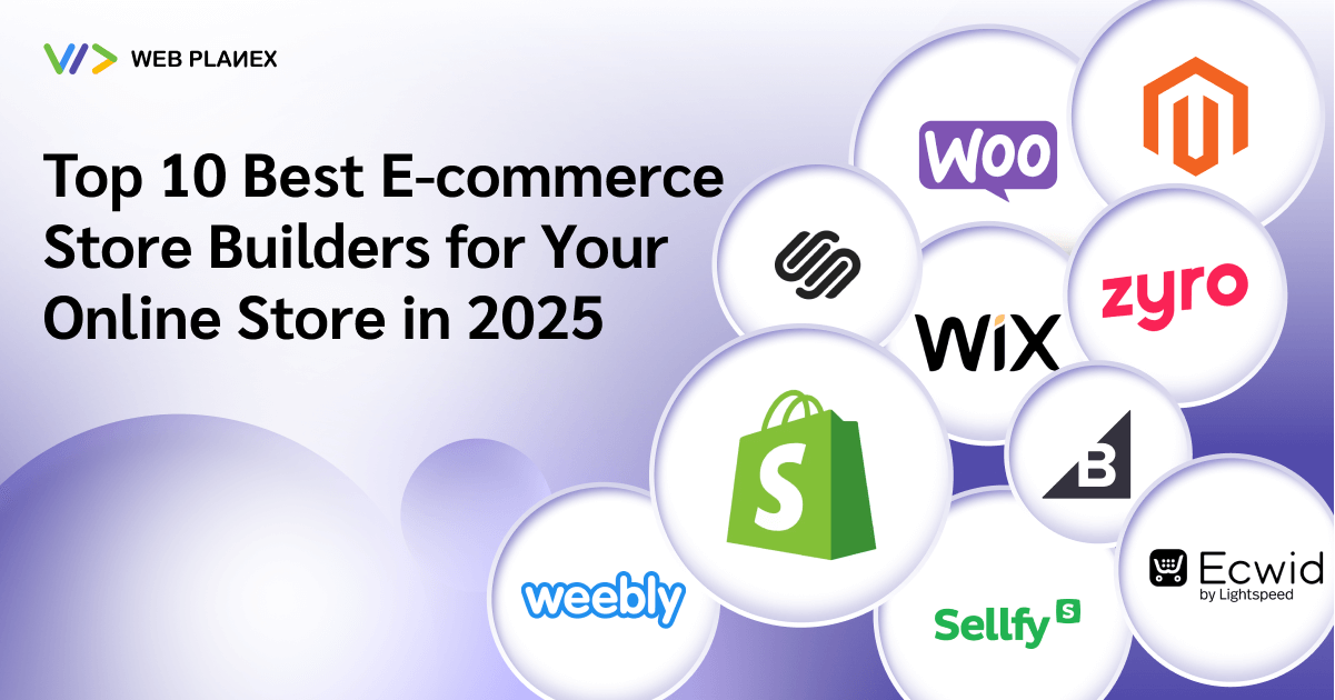 Top 10 Best eCommerce Store Builders for Your Online Store in 2025