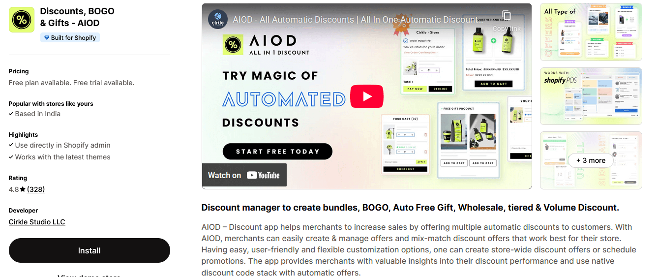 Best Shopify discount app