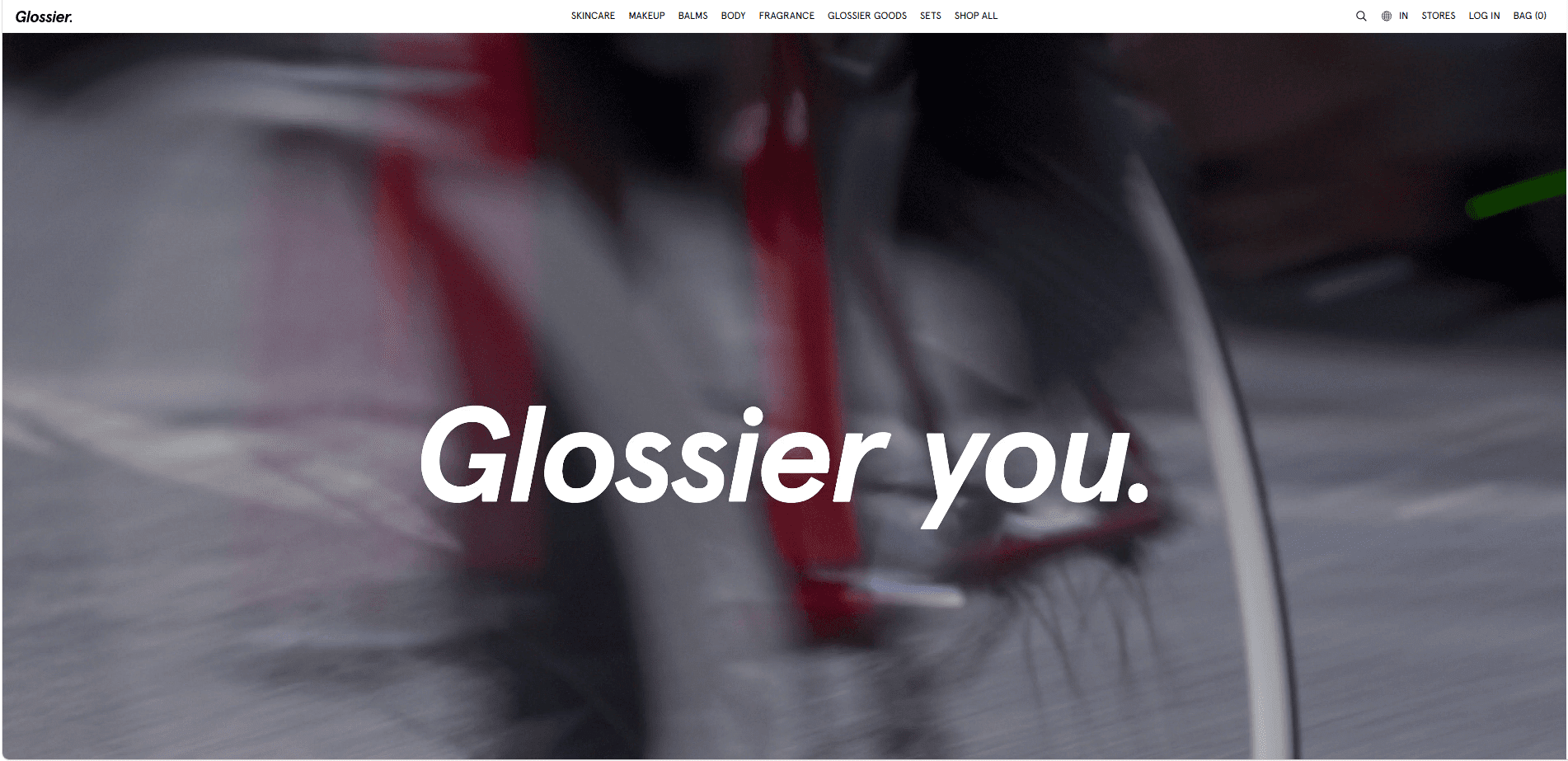 glossier