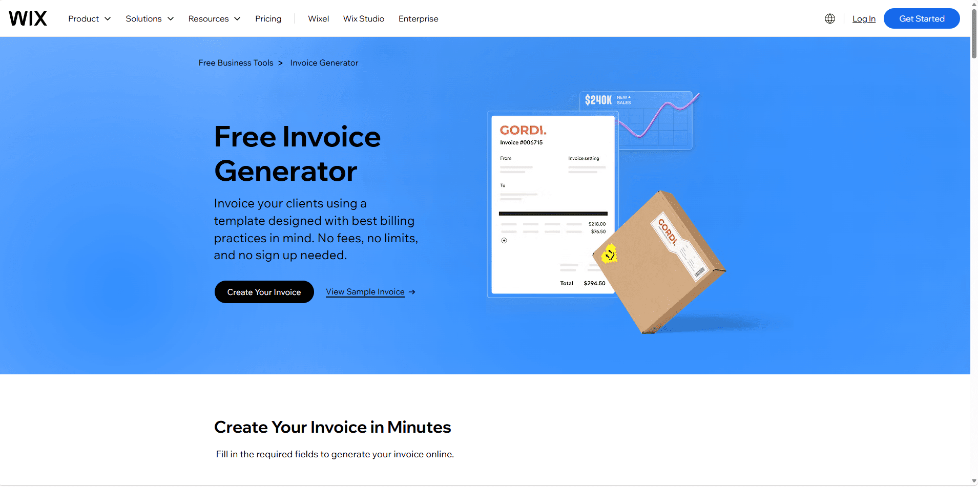 wix-invoices
