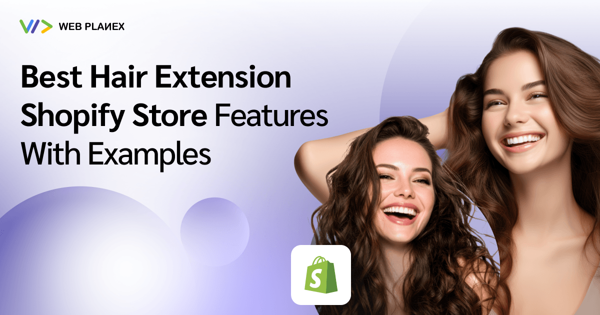 Best Hair Extension Shopify Store Features With Examples